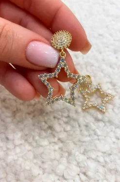 PENDIENTES ESTRELLAS BRILLANTES