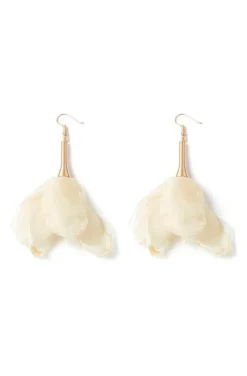 PENDIENTES FLEUR MARFIL