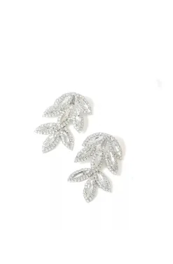 PENDIENTES HOJAS DE CRISTALES