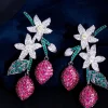 PENDIENTES JOYA FLORES