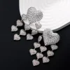 PENDIENTES JOYERIA CORAZONES PLATA