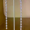 PENDIENTES LAGRIMAS EN PLATEADO