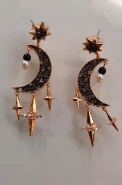 PENDIENTES LUNA & STARS