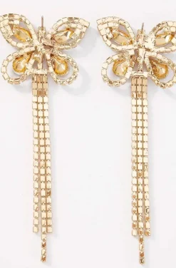 PENDIENTES MARIPOSA Y FLECOS