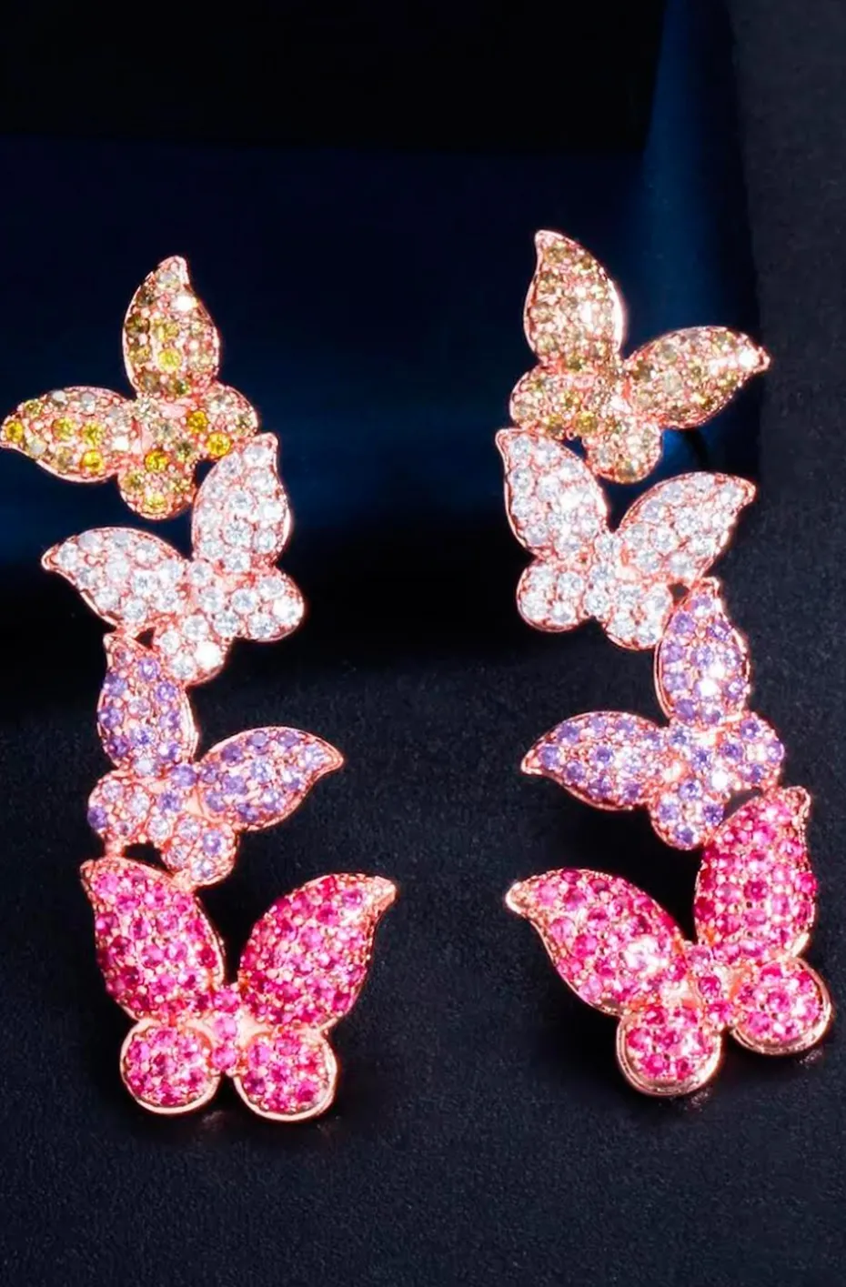 PENDIENTES MARIPOSAS MULTI