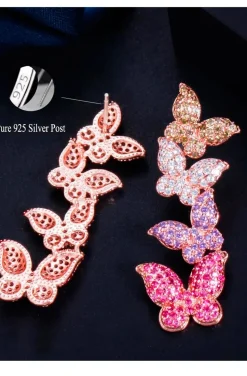 PENDIENTES MARIPOSAS MULTI