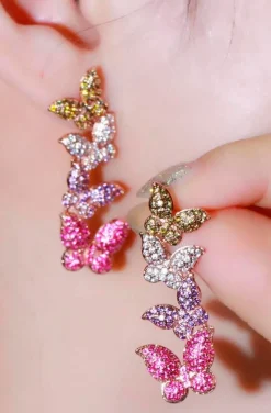 PENDIENTES MARIPOSAS MULTI