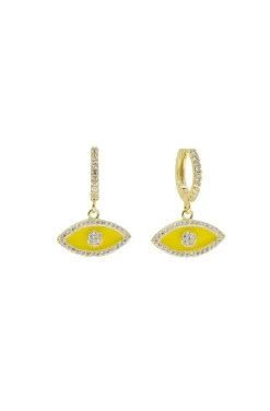 PENDIENTES OJO LIMA