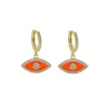 PENDIENTES OJO ORANGE