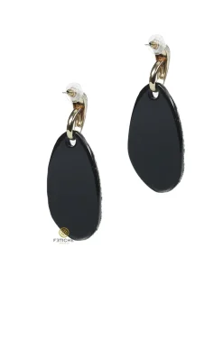 PENDIENTES PURPUN SNAKE BEIGE