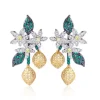 PENDIENTES RAMILLETES DE FLORES