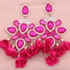 PENDIENTES SEVILLA FLORES BUGAMBILLA