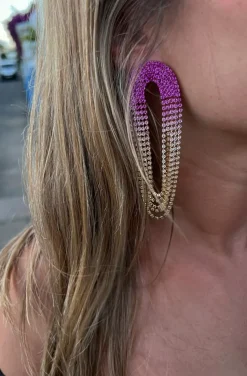 PENDIENTES SHADES OF PINK VIOLA