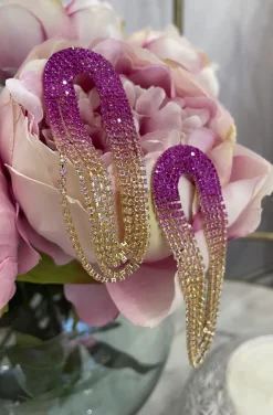 PENDIENTES SHADES OF PINK VIOLA