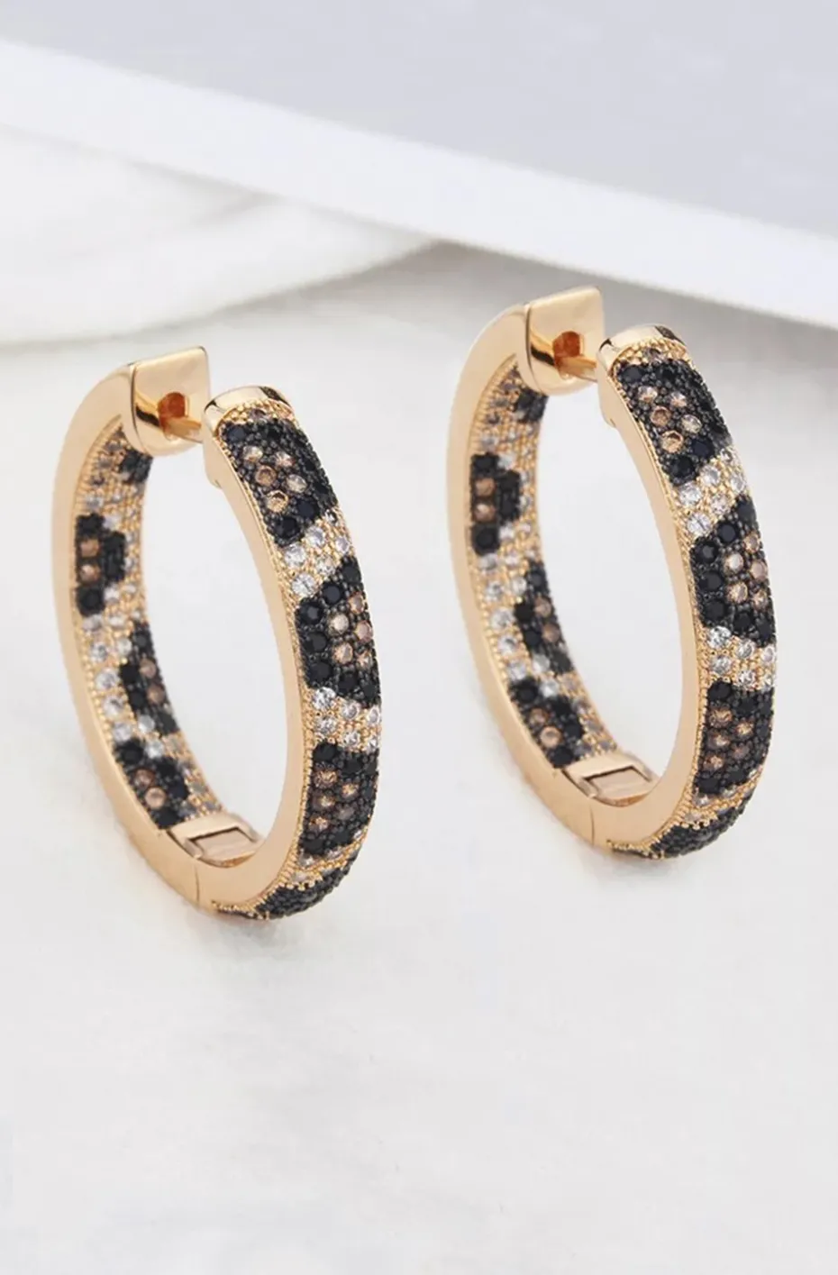 PENDIENTES SNAKE PRINT