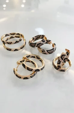 PENDIENTES SNAKE PRINT