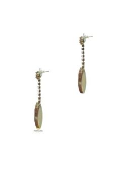 PENDIENTES TEAR BLANCO
