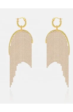 PENDIENTES TIRAS DE CRISTAL