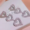 PENDIENTES TRES CORAZONES