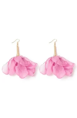 PENDIENTES TULIP ROSA-CORAL