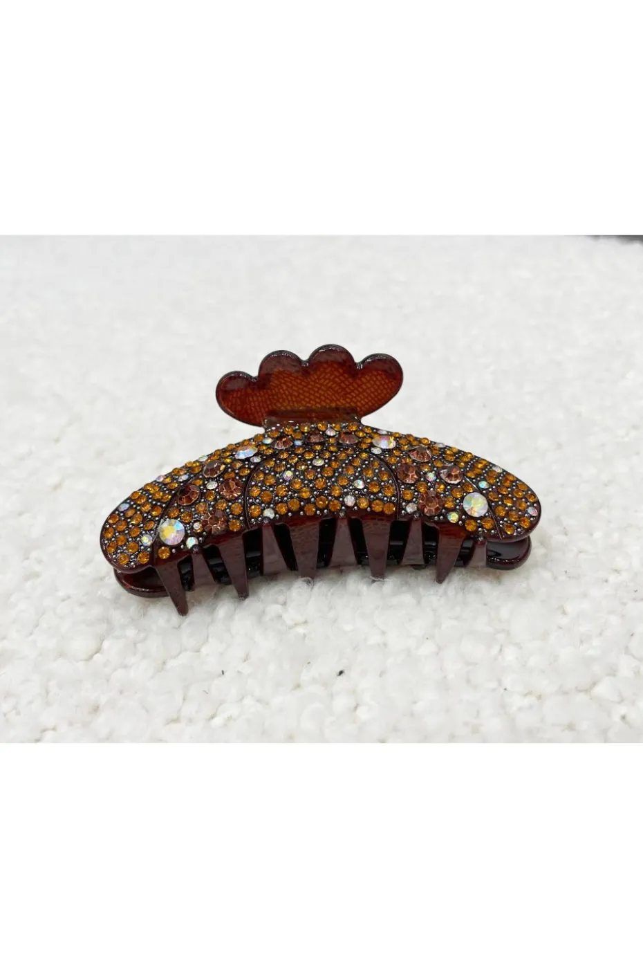 PINZA DE PELO CARAMEL