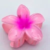 PINZA DEL PELO FLOR HAWAIANA ROSA