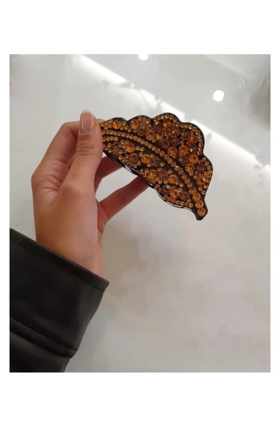 PINZA DEL PELO HOJA