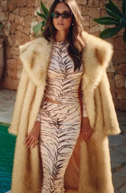POWER ZEBRA DRESS BY FETICHE SUANCES