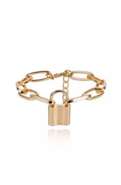 PULSERA CADENA LOCKED