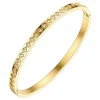 PULSERA CIRCONITAS EN ZIG ZAG