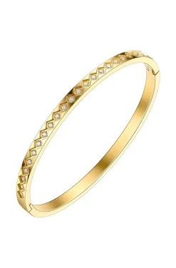 PULSERA CIRCONITAS EN ZIG ZAG