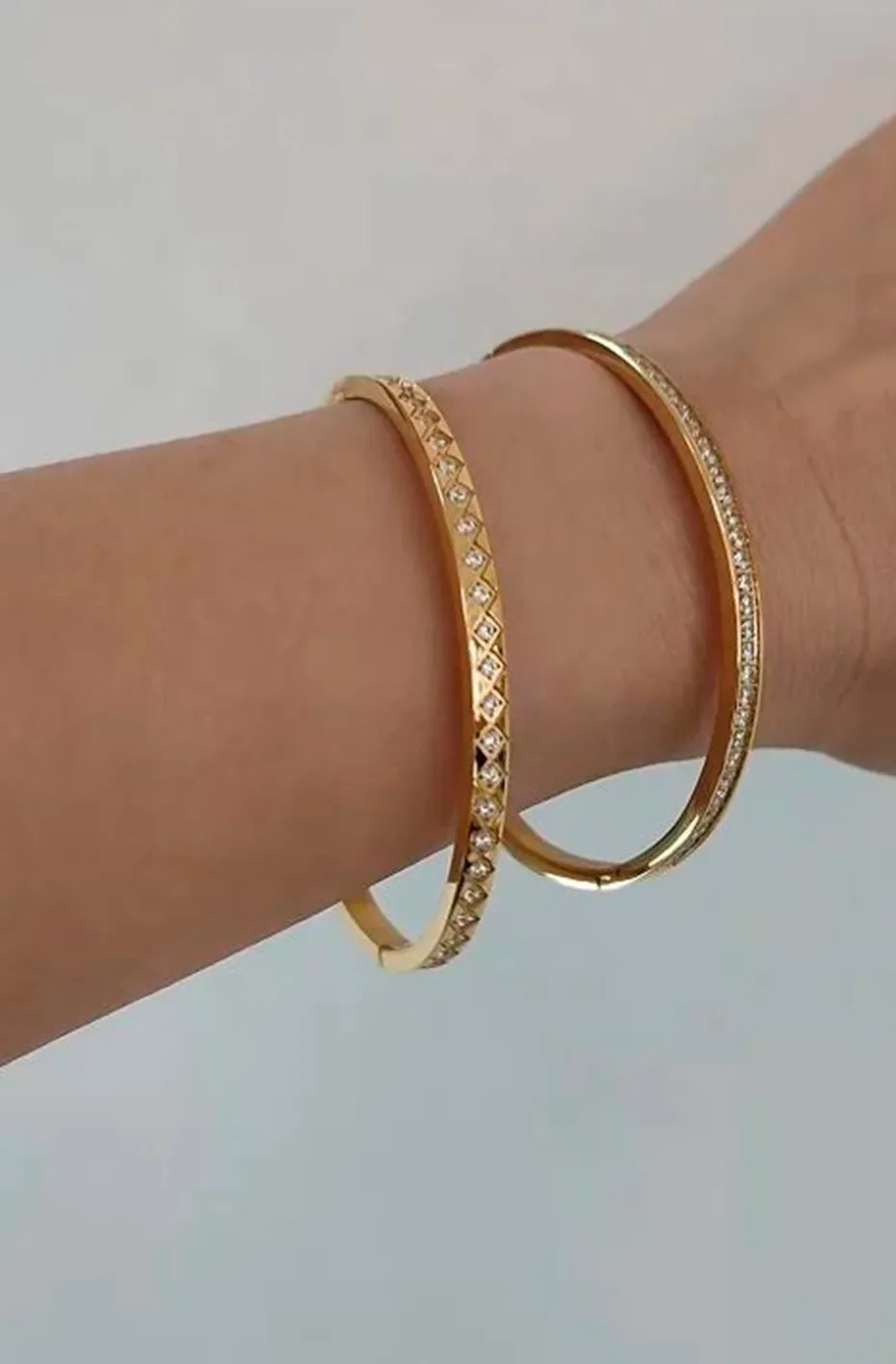 PULSERA CIRCONITAS EN ZIG ZAG