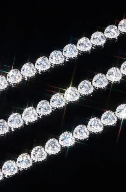 PULSERA CORAZONES RACIMO