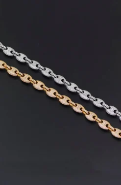PULSERA CRUCERO DORADA
