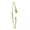 PULSERA DE SERPIENTE OJOS ESMERALDA
