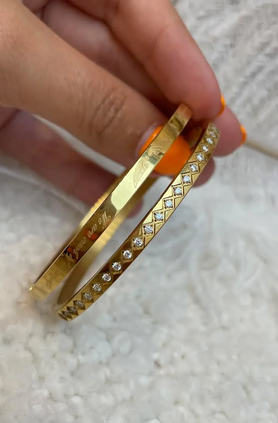 PULSERA DORADA ALAS