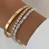 PULSERA DORADA CIRCONIAS