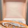 PULSERA SERPIENTE CIRCONITAS GOLD