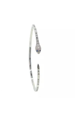 PULSERA SERPIENTE OJOS ZAFIRO