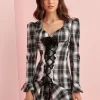 ROYAL TARTAN DRESS BY FETICHE SUANCES