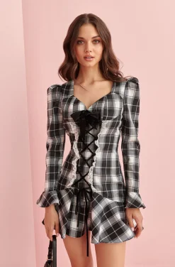 ROYAL TARTAN DRESS BY FETICHE SUANCES