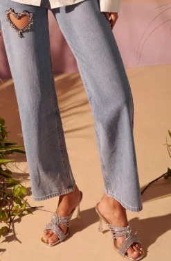 SANDALIAS ENTRELAZADO DIAMANTES