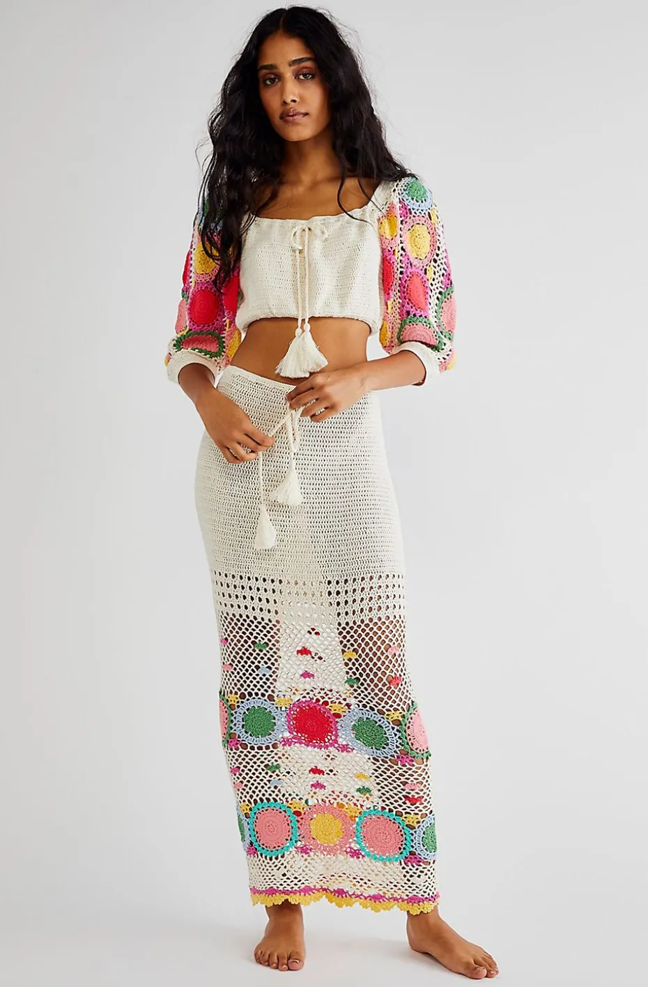 TOP DE CROCHET LET DE SUNSHINE IN CROCHET-RAIMBOW BY SPELL