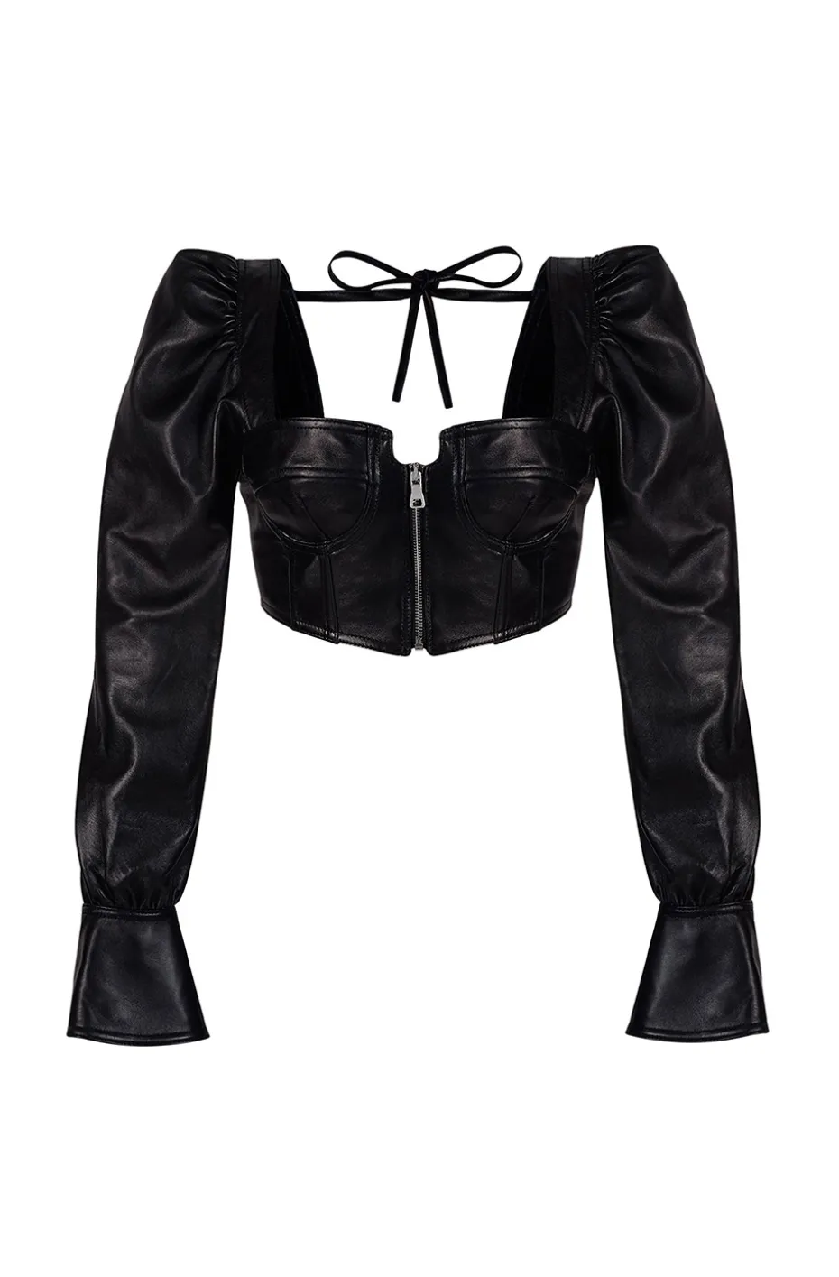 TOP DE PIEL ALAIA MANOKHI