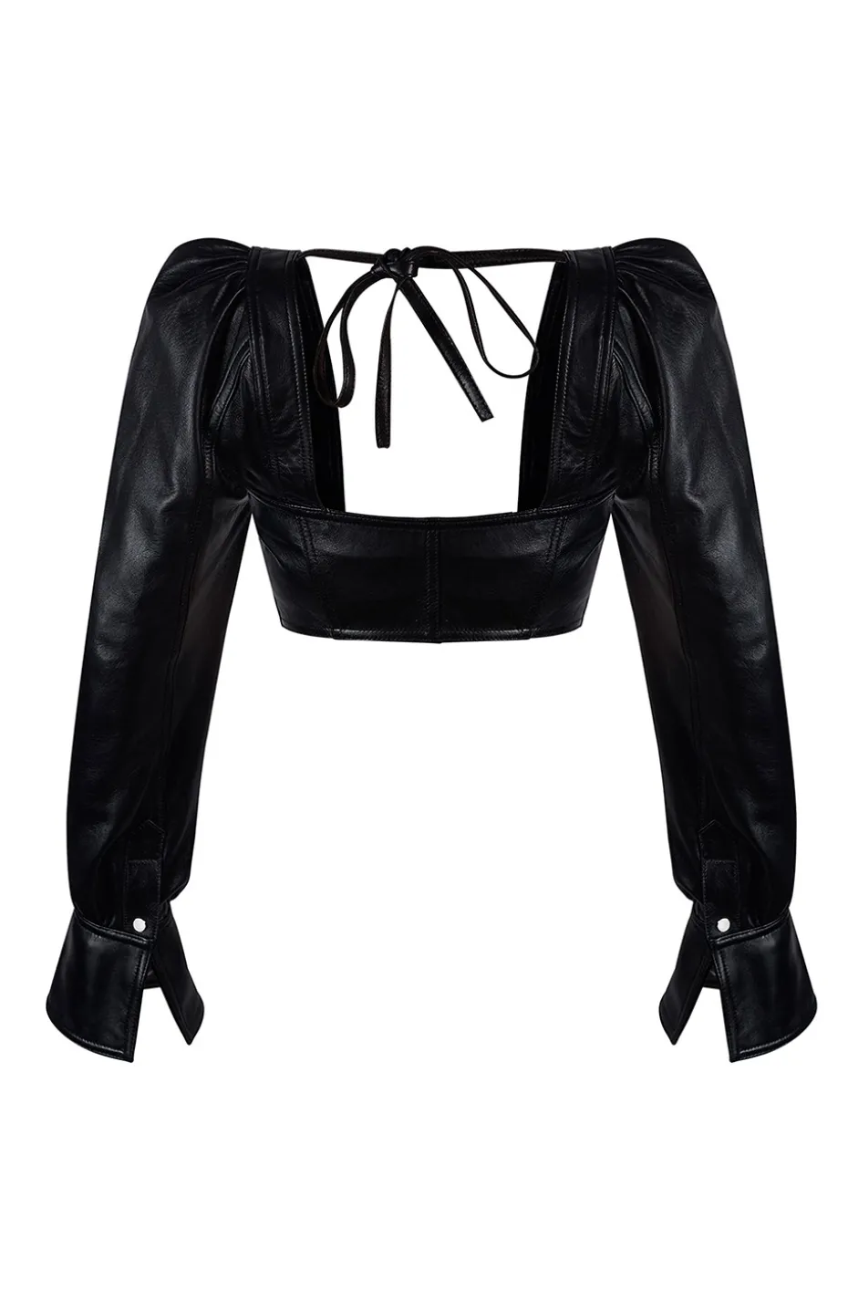 TOP DE PIEL ALAIA MANOKHI