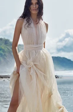 VESTIDO ROMÁNTICO FLOCKED