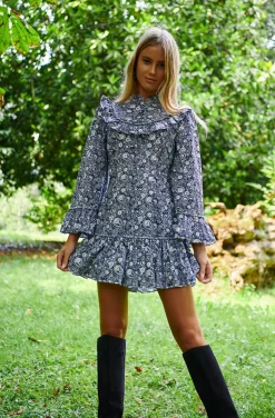 VESTIDO ALMUDENA CACHEMIRA MINI BY FETICHE SUANCES